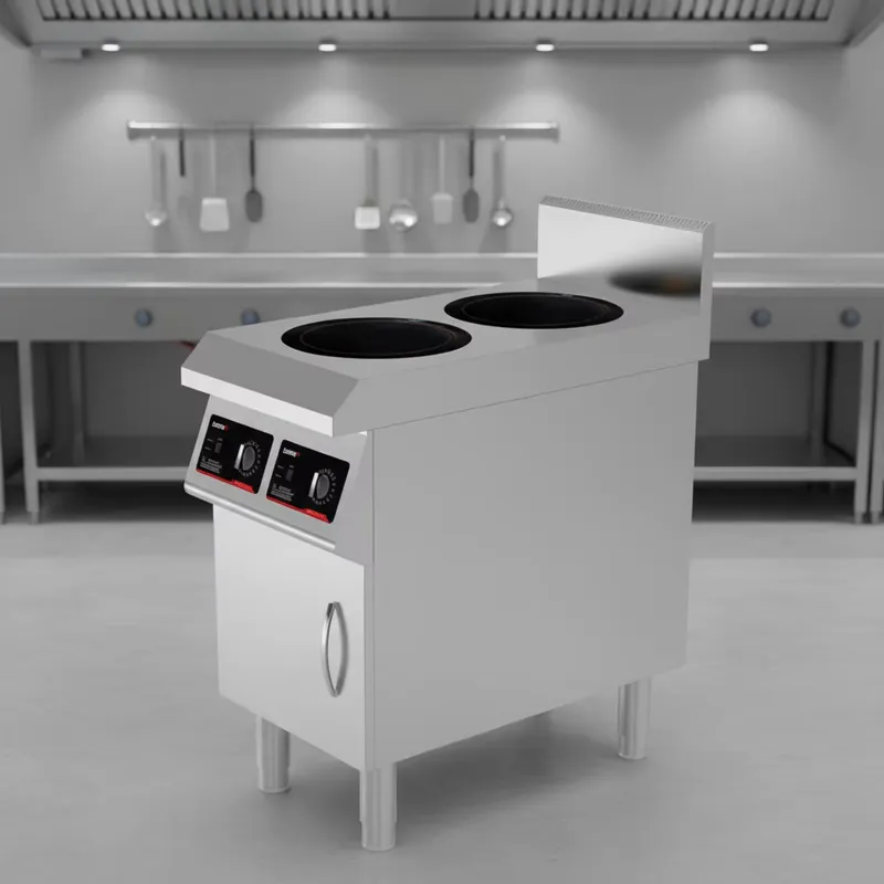 5000W Gewerblicher Doppelbrenn – Range Commercial Kitchen Bewertung und Preis