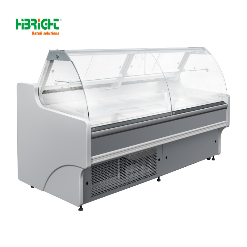 Maßgefertigte, gebogene Glasab – Commercial Chest Freezer Bewertung und Preis